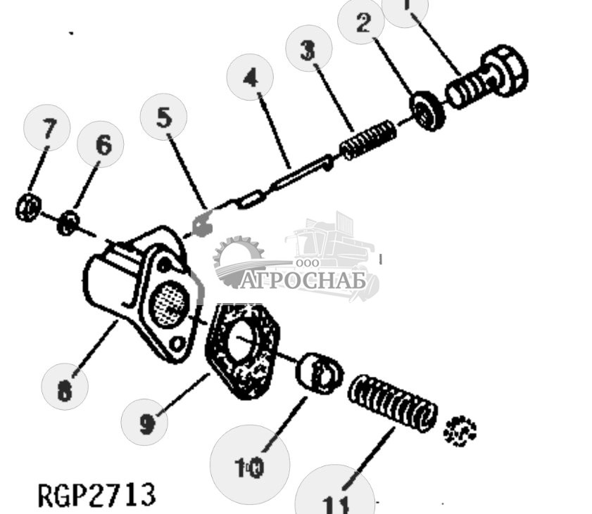 Injection Pump Hydraulic Aneroid Activator 